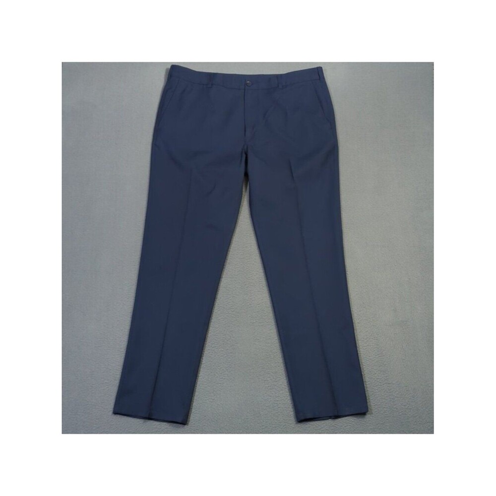 Mizzen+Main Pants Men's 38x32 Blue Barron Athletic Tapered Performance